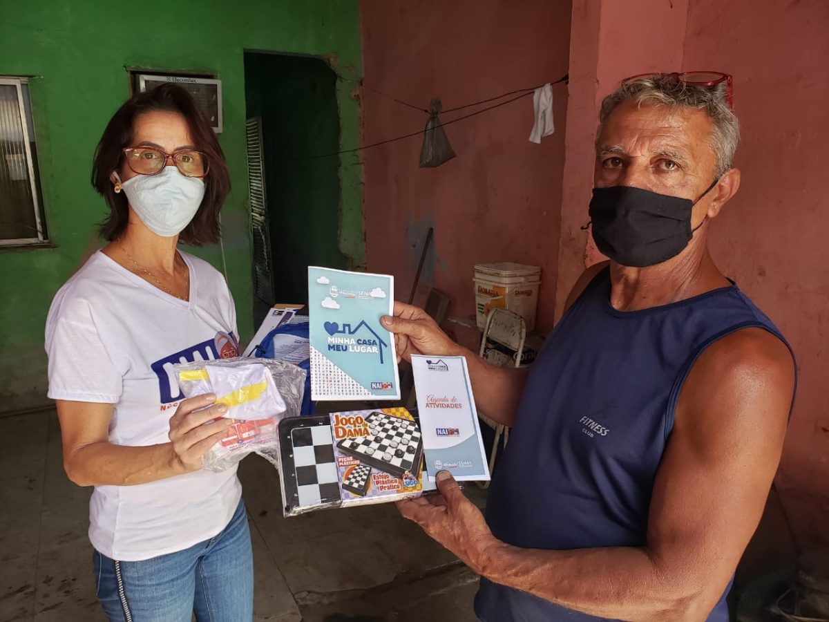 Assistência Social de Nova Iguaçu ajuda a manter idosos ativos em meio à pandemia