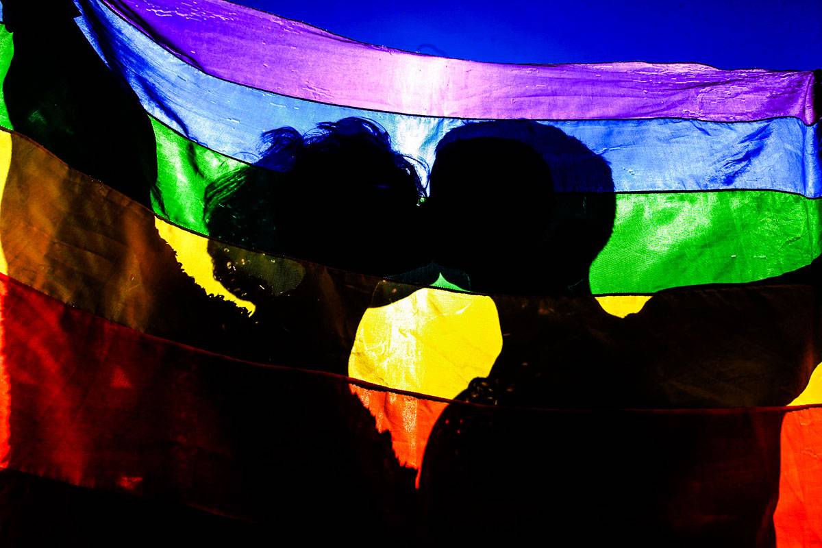 Bandeira representando a comunidade LGBTQIA+