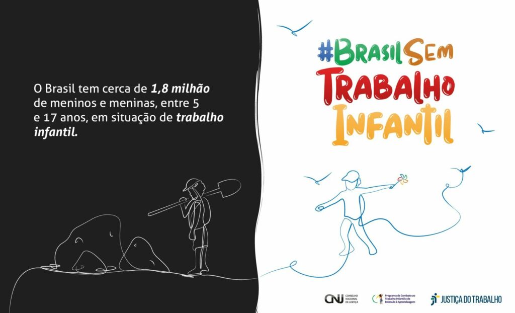 Justiça do Trabalho faz "Twittaço" por um Brasil sem trabalho infantil