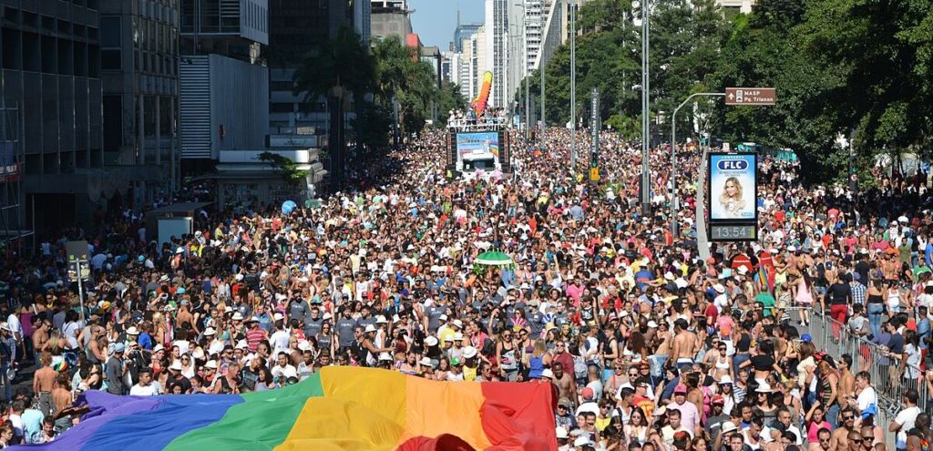 Primeira Parada do Orgulho LGBTQIAP+ no Brasil