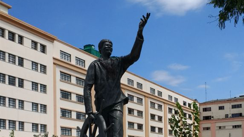 A estátua de João Cândido mudará de local fazendo justiça ao seu legado