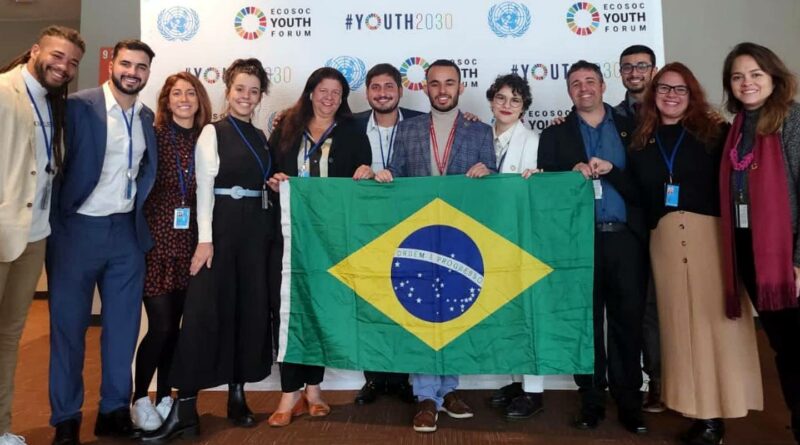 Delegação Brasileira na ECOSTH FORUOC YOUM Andrezinho Ceciliano