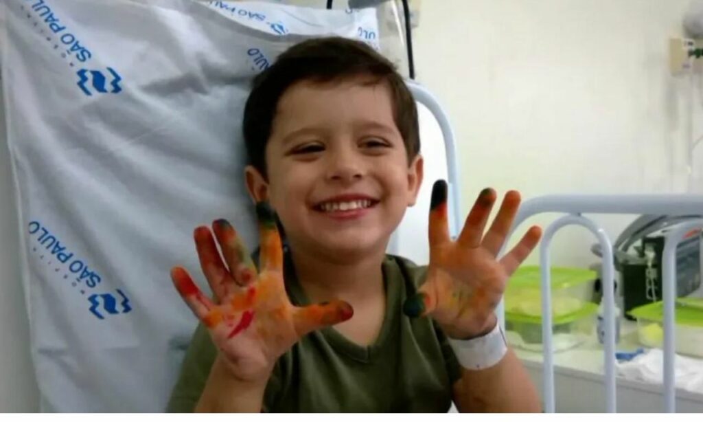 O menino Joaquim Ponte Marques foi encontrado morto após desaparecer da casa onde morava em Ribeirão Preto — Foto Reprodução