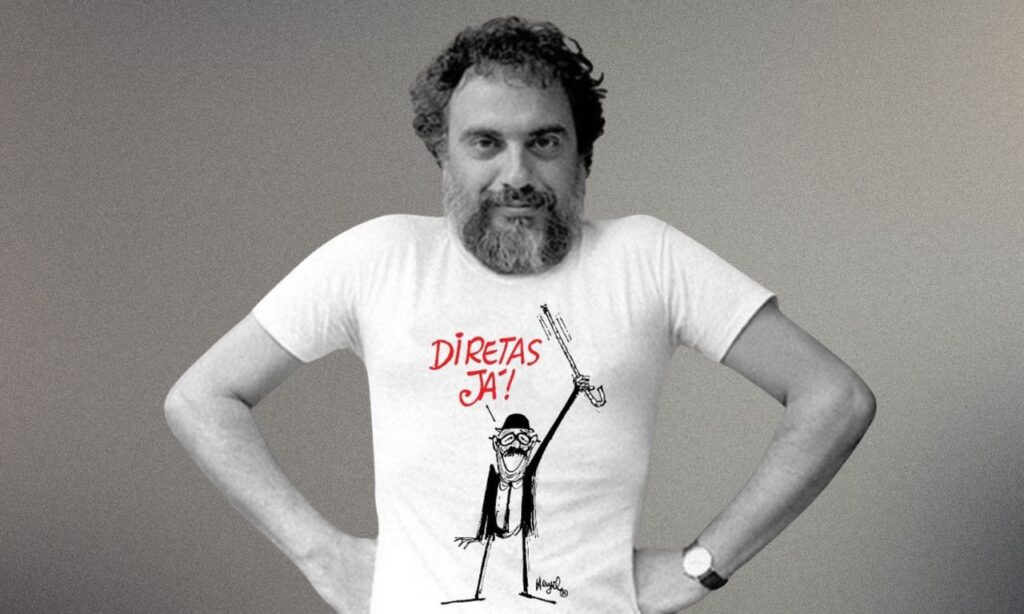 Henfil renomado cartunista jornalista e escritor brasileiro